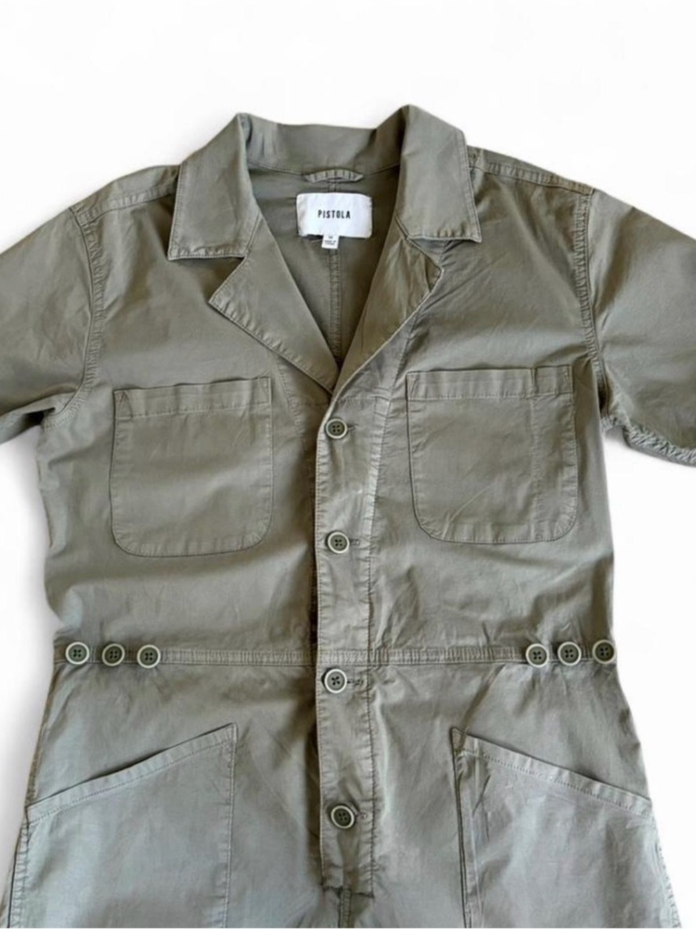 pistola Olive Utility Shirt - Picture 5 of 8